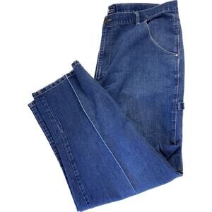 Veezo Denim Jeans Streetwear Cargo Y2K Mens Size 42x30 EUC
